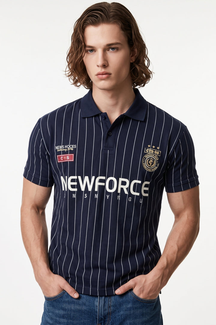Striped Polo Shirt  na2667