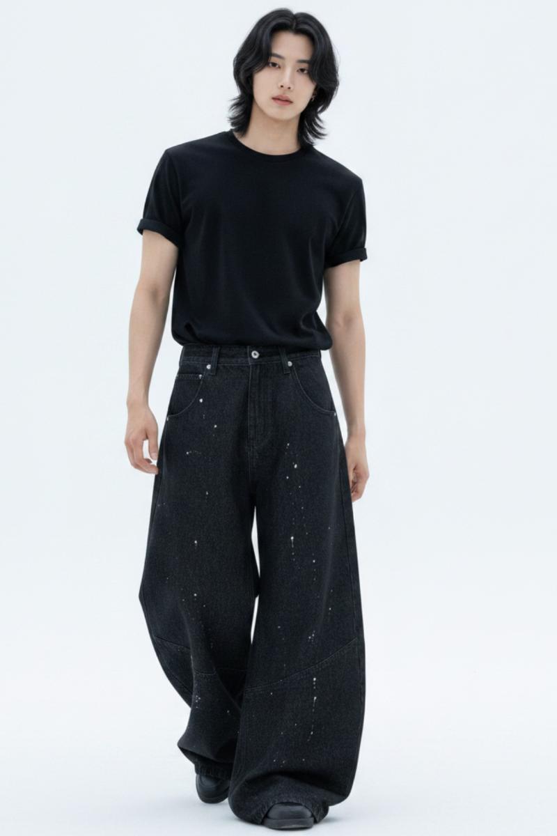 Baggy Denim Pants  na2608