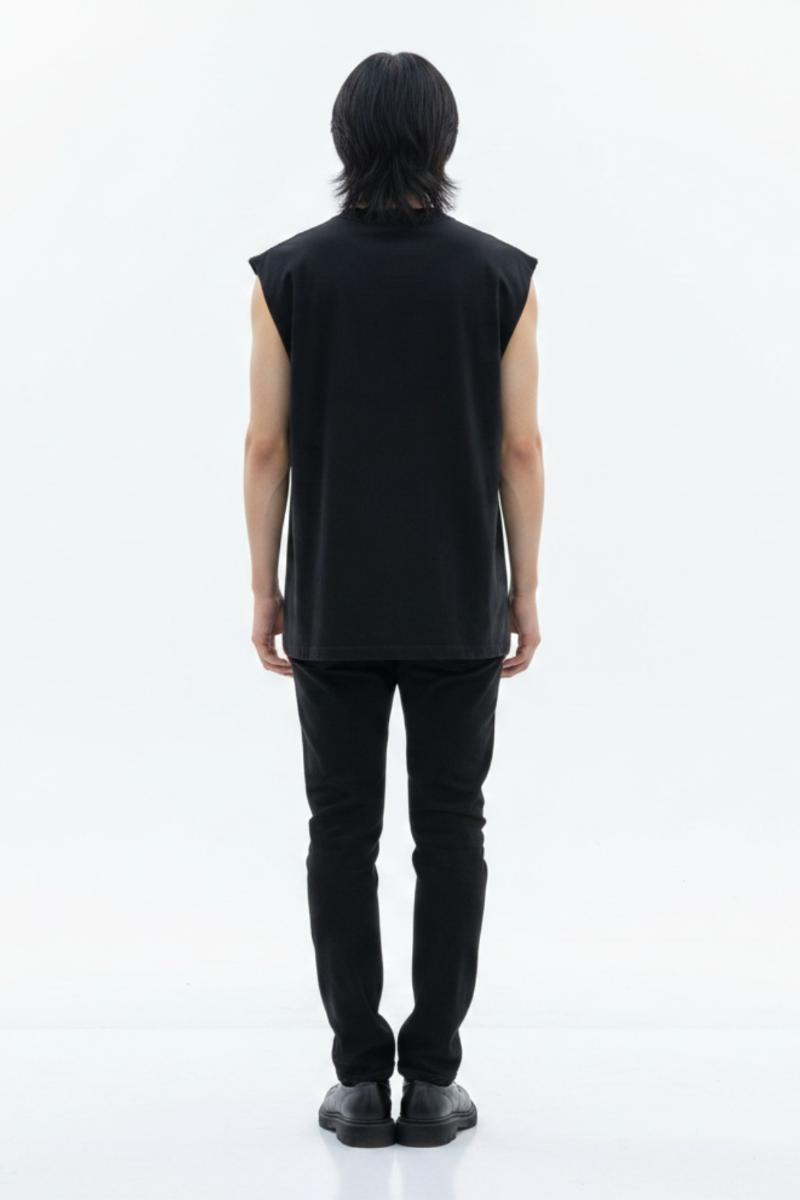 Graphic Sleeveless Tee  na2565