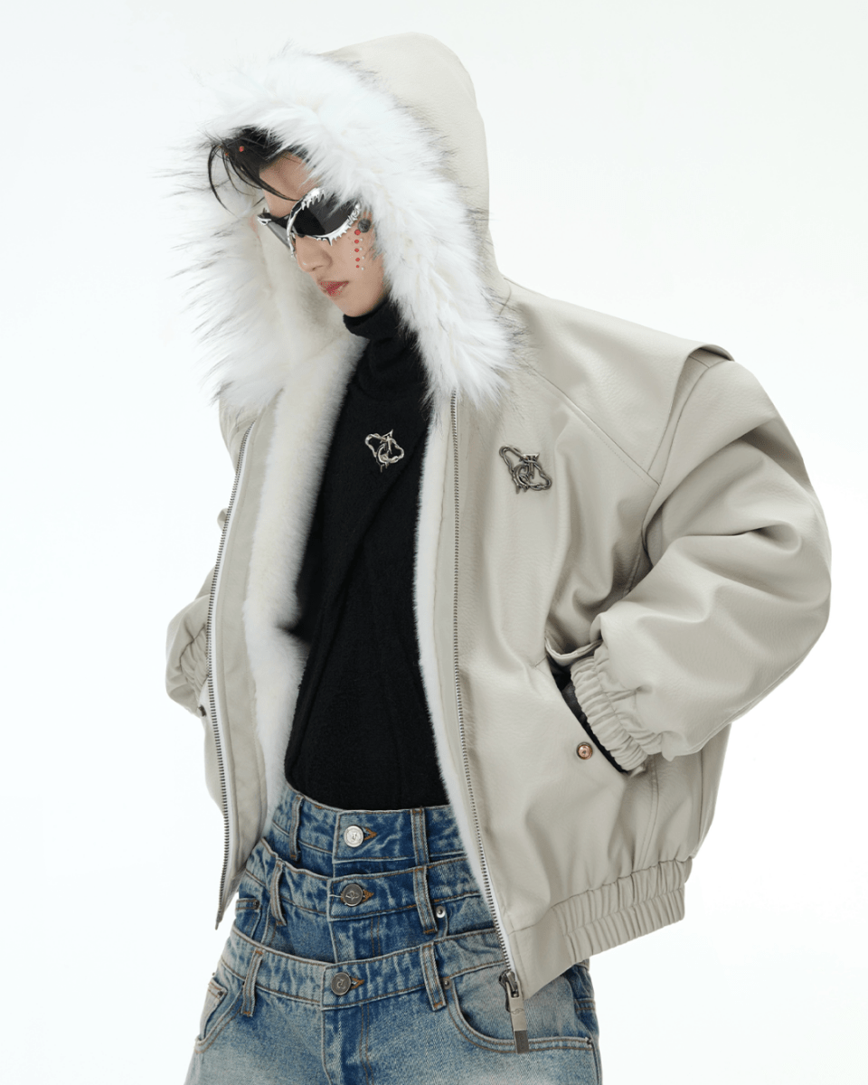 [ArguE CulturE] Shadow Glacier Fur Bomber na2257
