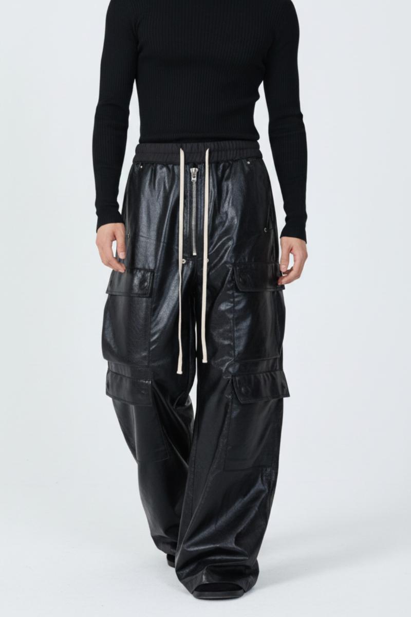 Shiny Cargo Pants  na2506