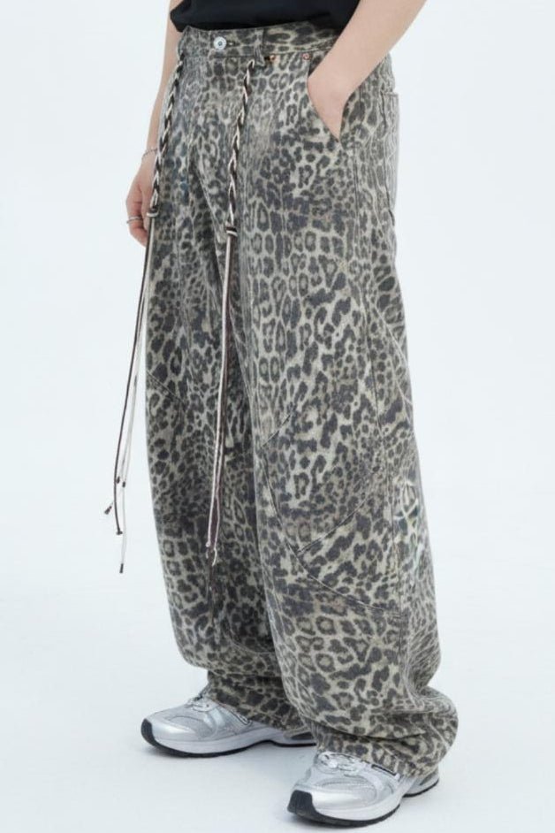 Leopard Print Pants  na2578