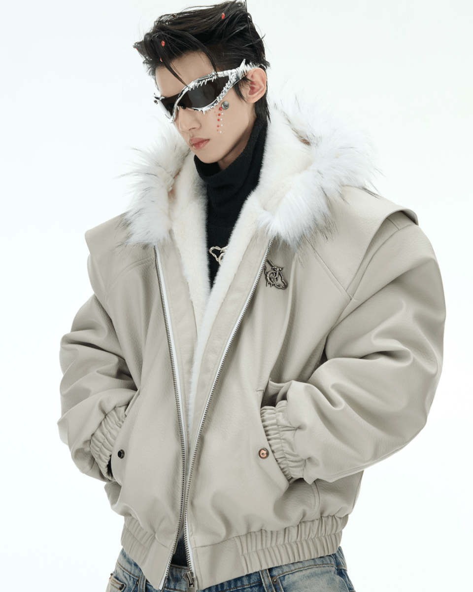 [ArguE CulturE] Shadow Glacier Fur Bomber na2257