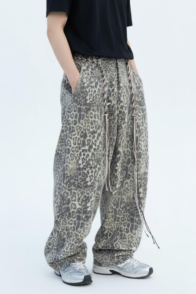 Leopard Print Pants  na2578