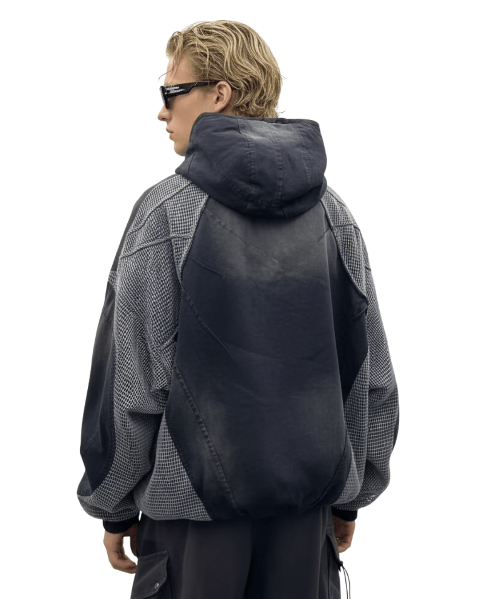 Nanostudio Vintage Wash Military Hooded Blouson (na2201)