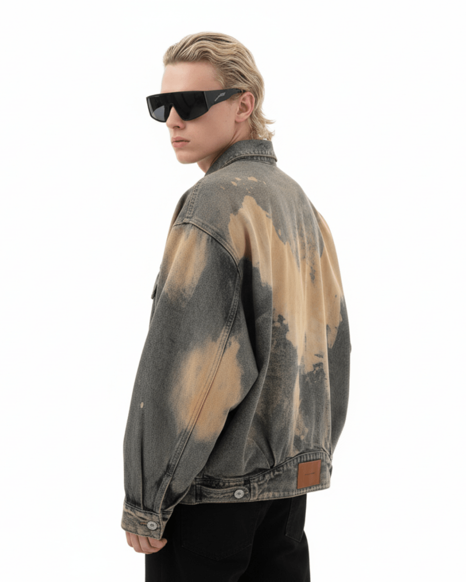 Nanostudio Bleach Gradient Denim Jacket (na2202)