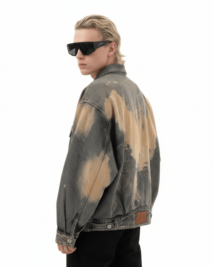 Nanostudio Bleach Gradient Denim Jacket (na2202)