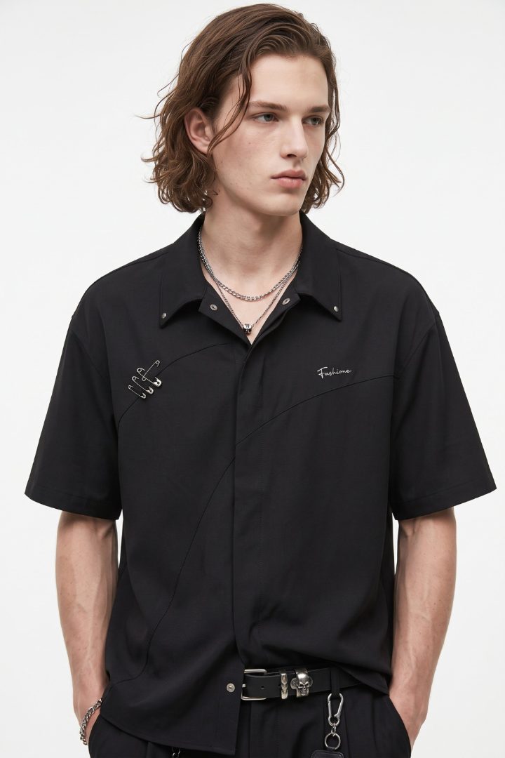 Asymmetric Shirt  na2663