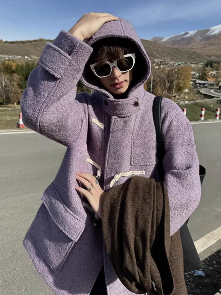 [ESC MAN STUDIO] wool coat na1623