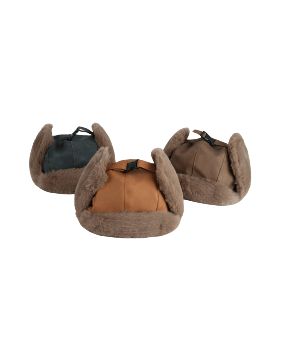 Star Fur Aviator Hat na2247