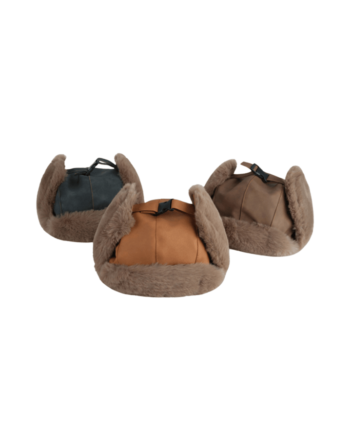 Star Fur Aviator Hat na2247