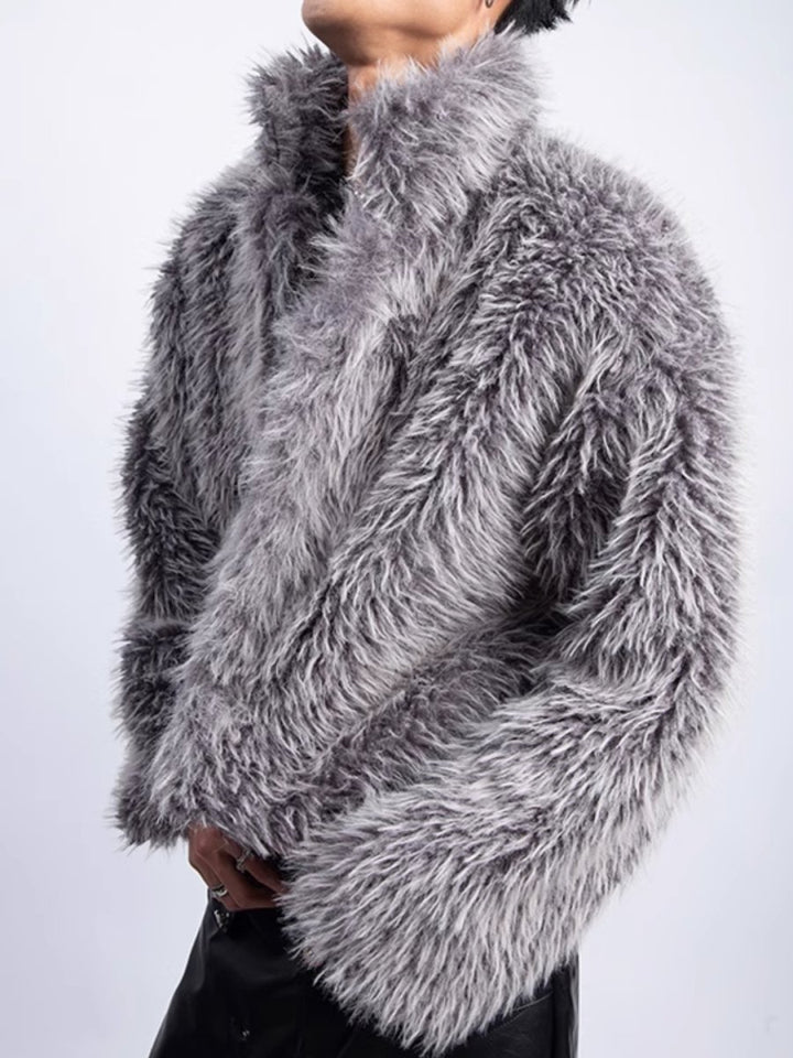 [PLAN1ONE] fur jacket na1670