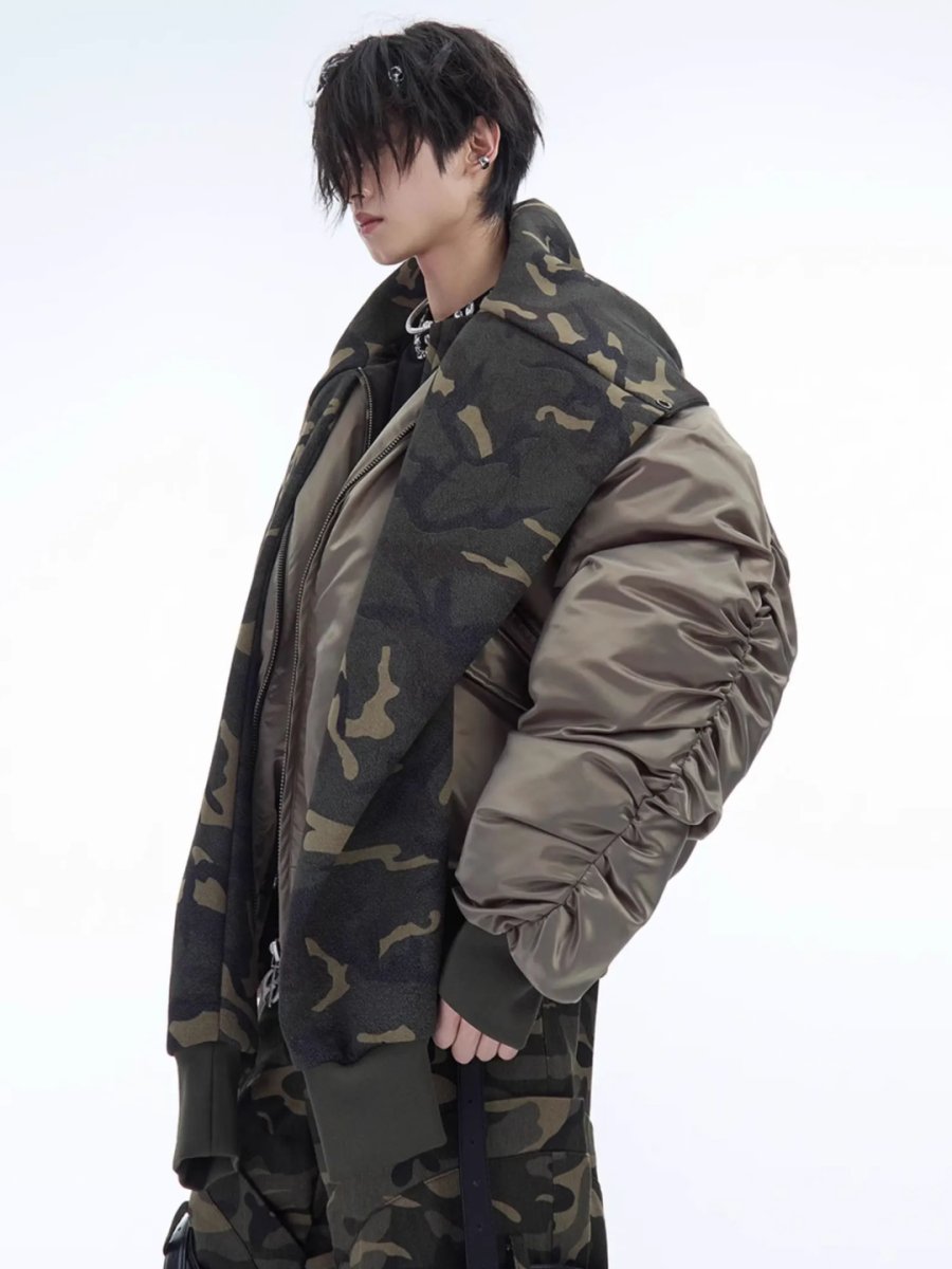 [CultureE] Camouflage Cotton Jacket na1732