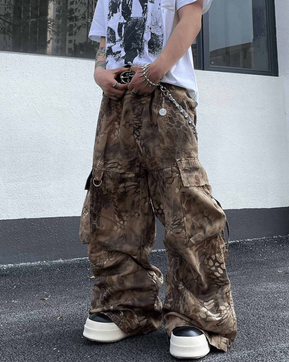 [DARKFOG] Camouflage Punk Pants na2037