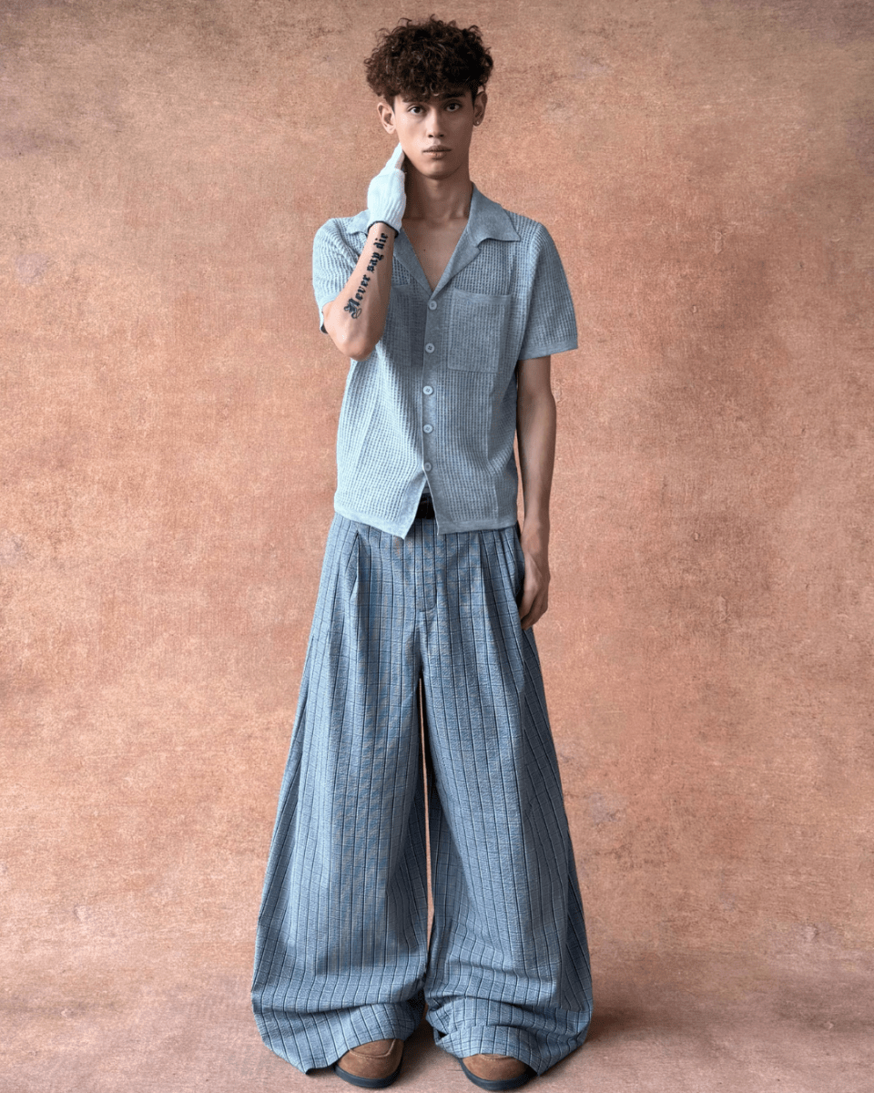 Simple short-sleeved shirt na2084