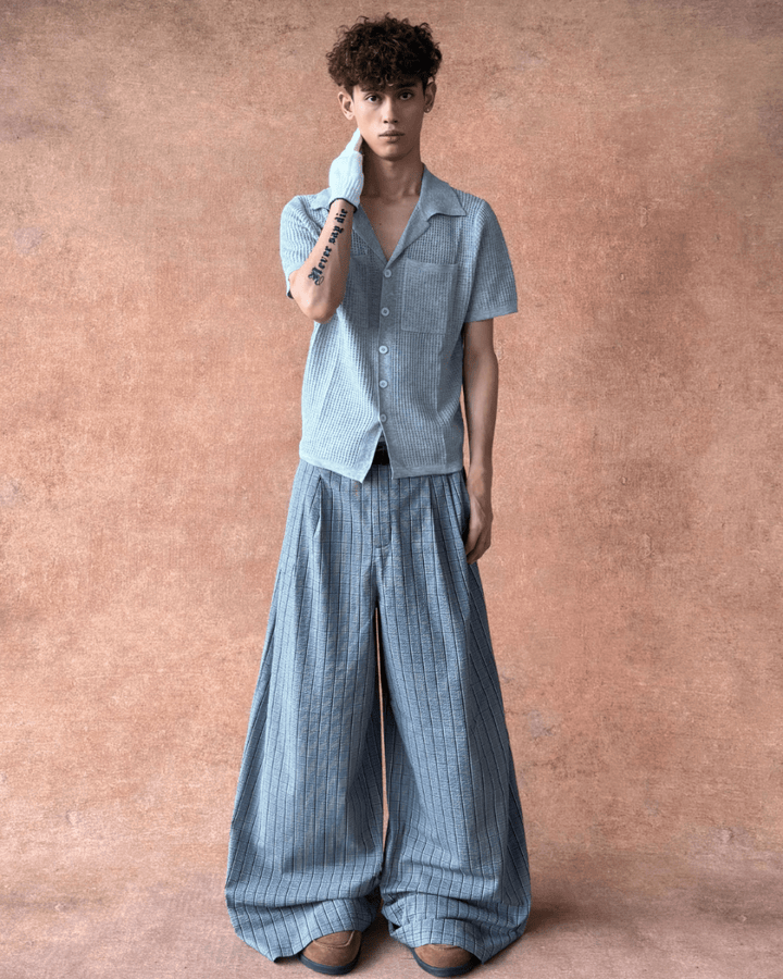 Simple short-sleeved shirt na2084