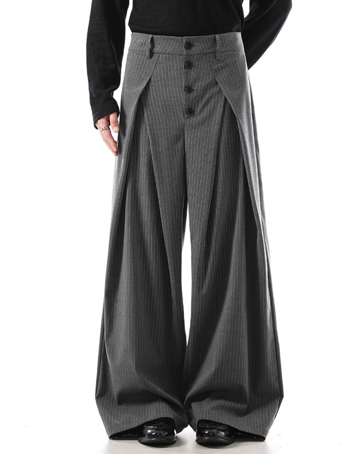 [BLANKIN]Architect Panel Wide Slacks na2276