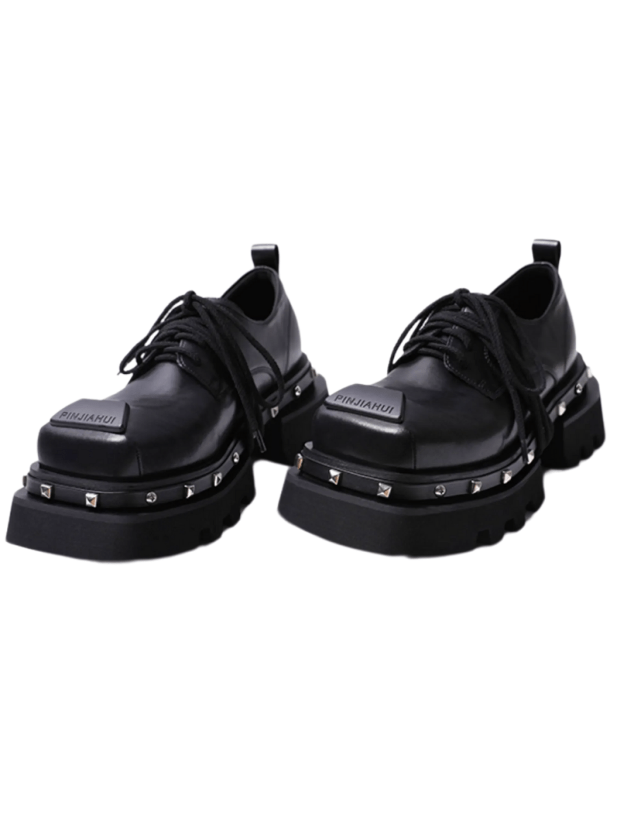 design square head derby shoes na1824