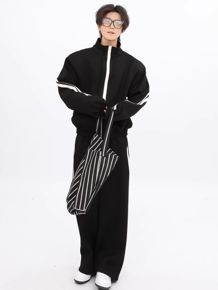 【FUTUREBOY】Korean stripes two-piece set  na1711