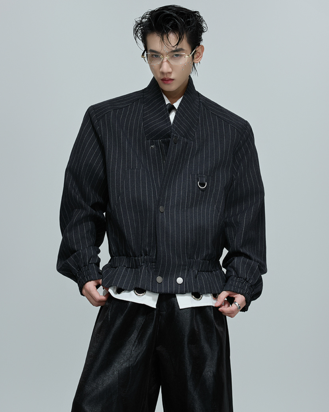 [ArguE CulturE] Modern Tailored Stripe Jacket na2271