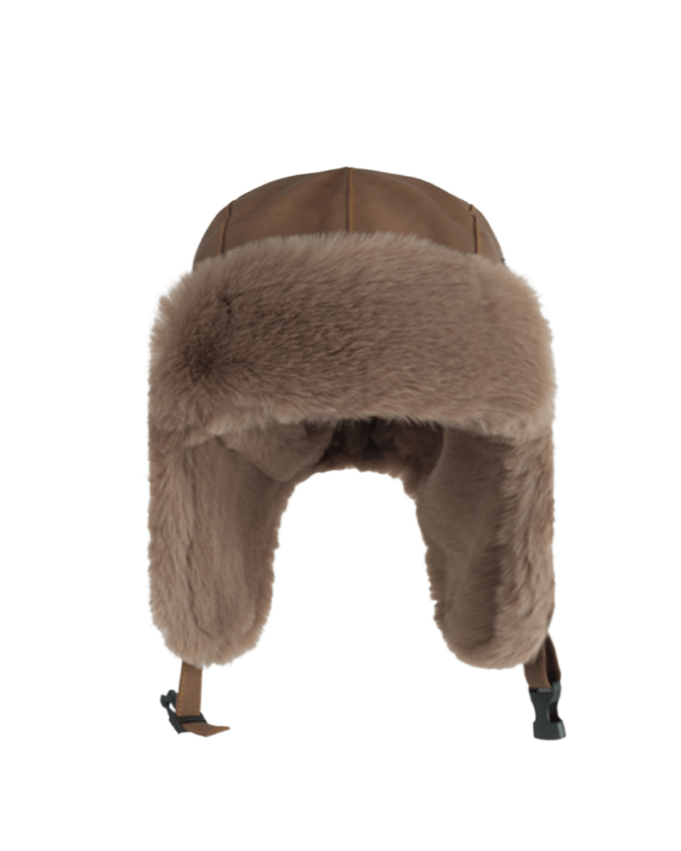 Star Fur Aviator Hat na2247