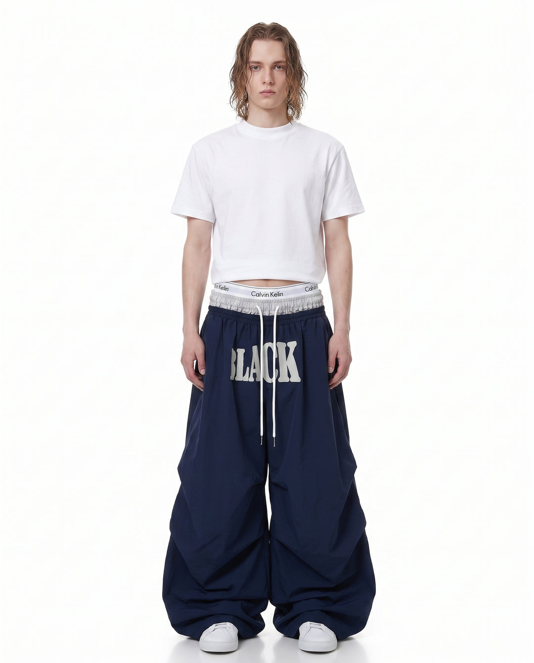 Baggy Wide Pants na3080