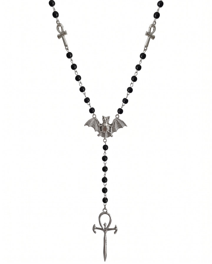Bat Rosary Necklace na2934