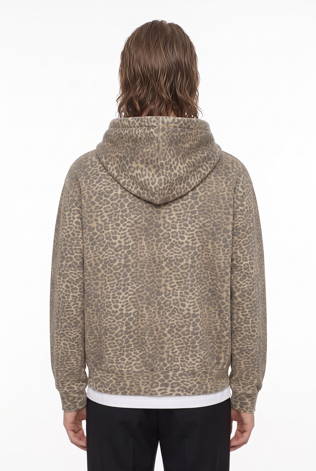 Leopard Zip Hoodie na2821