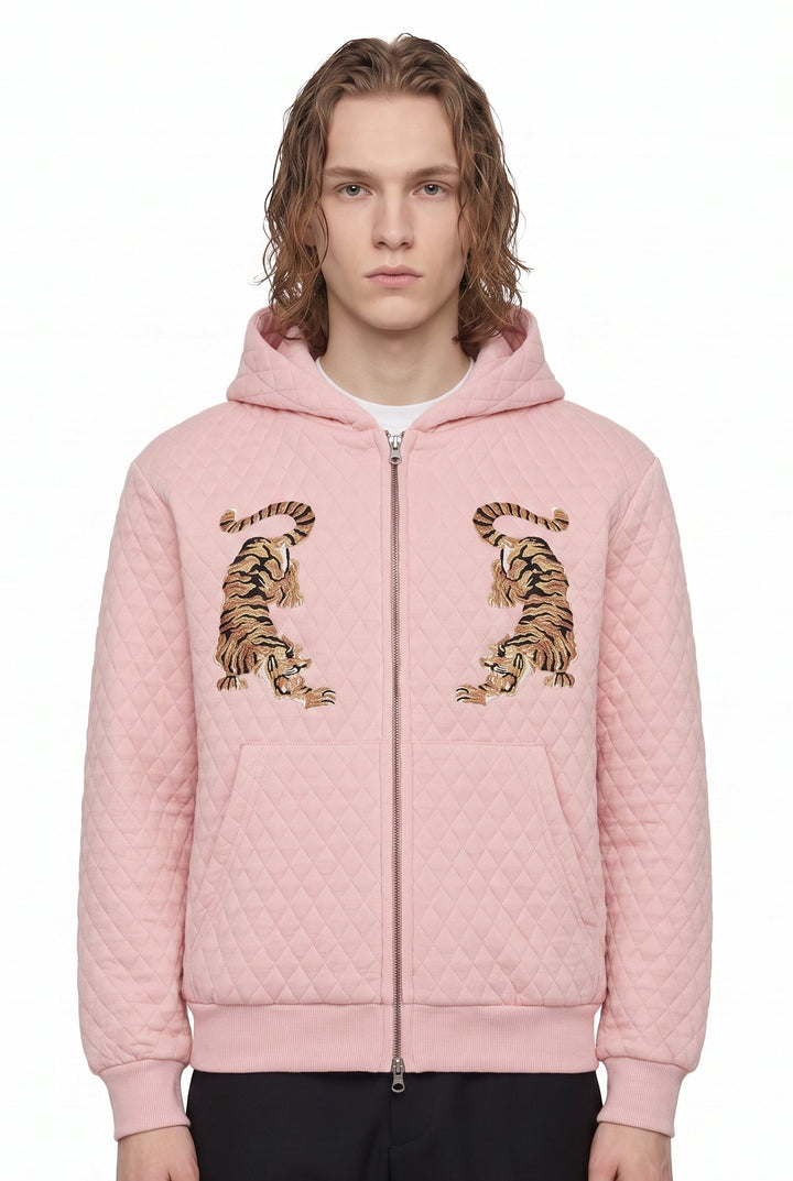 Embroidered Zip Hoodie na2820