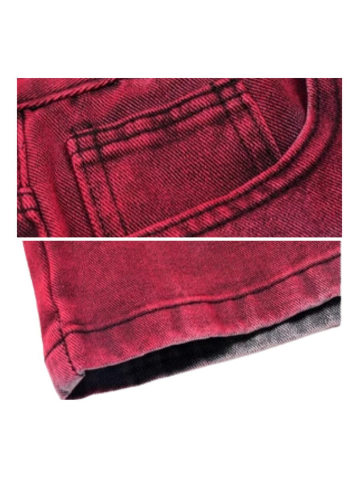 [STARTEXCEEDEND] Red Flare Jeans na1501