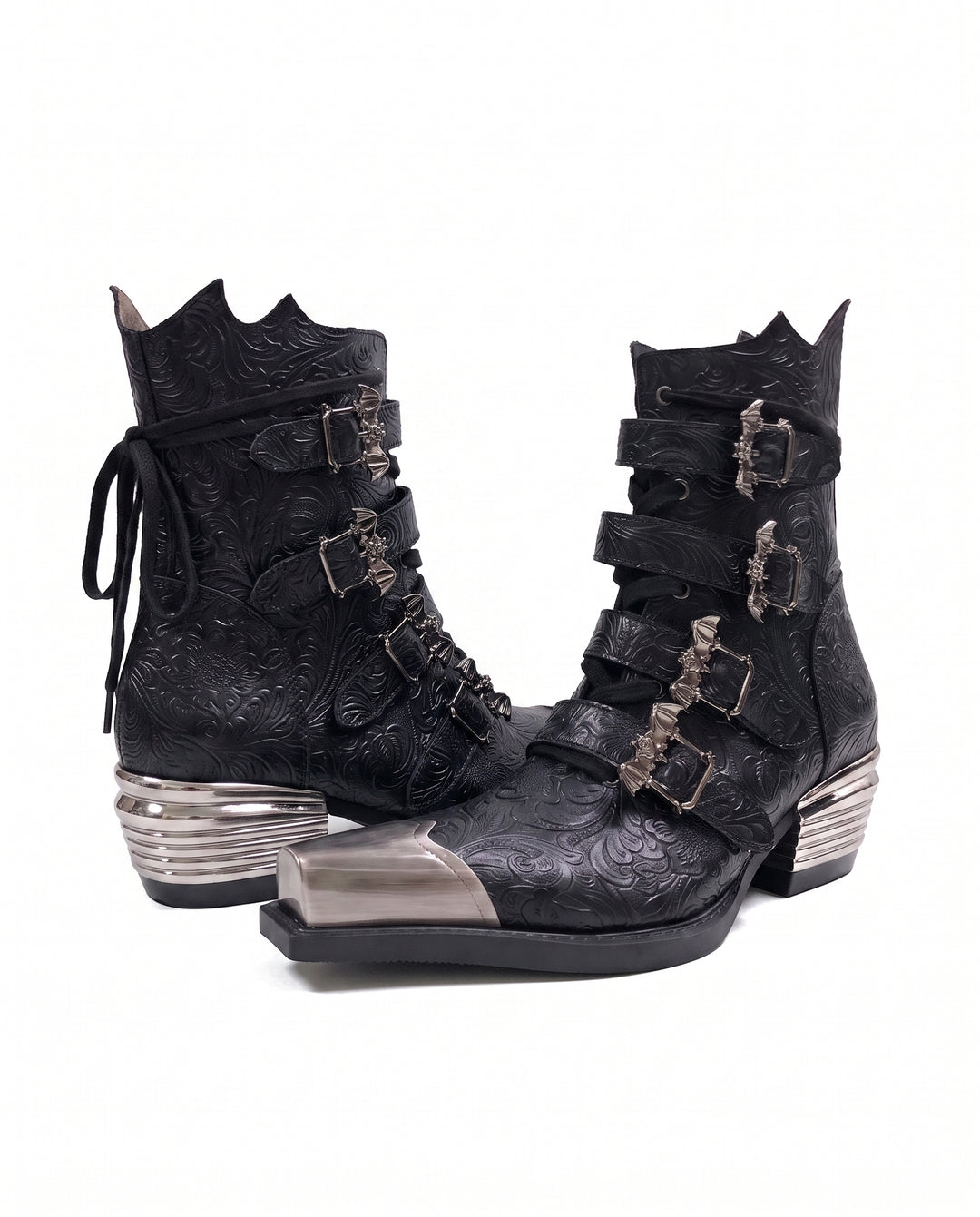 Gothic Buckle Boots na2955