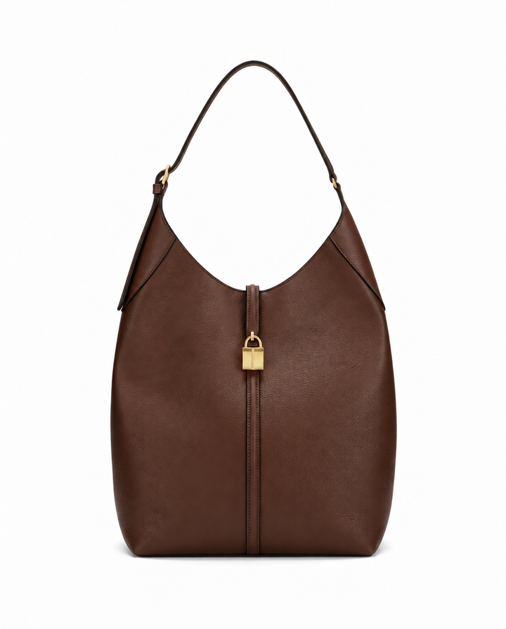 Leather Shoulder Bag na3256