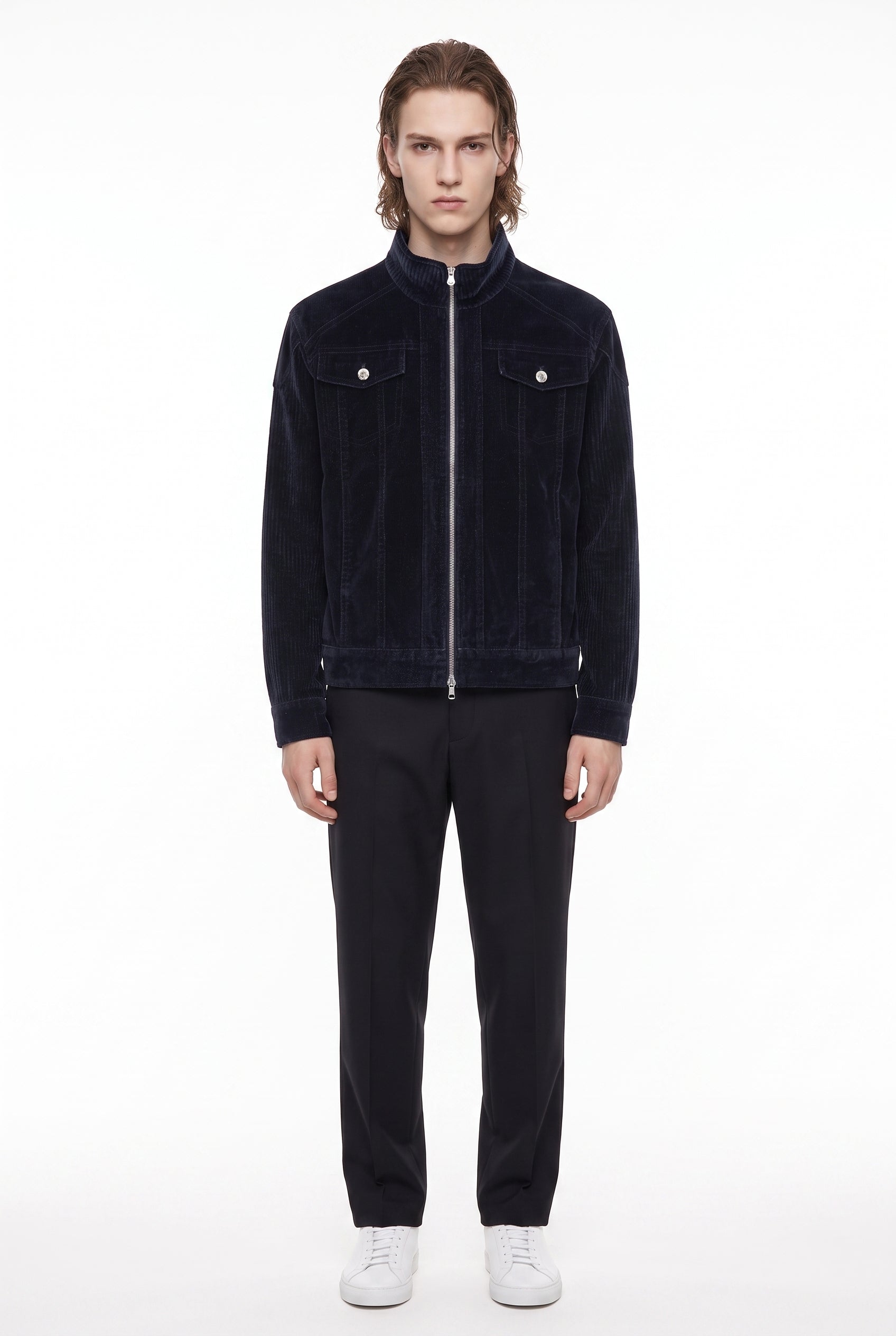 Corduroy Zip Jacket na2862