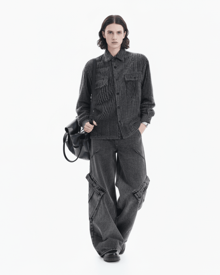 [MRCYC] Shadow Cord Overshirt na2215