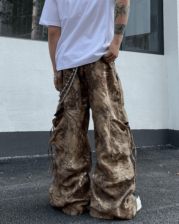 [DARKFOG] Camouflage Punk Pants na2037