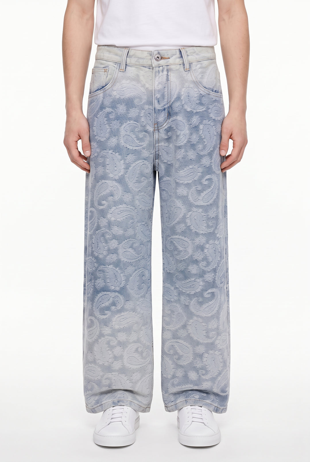 Paisley Wide Jeans na2827