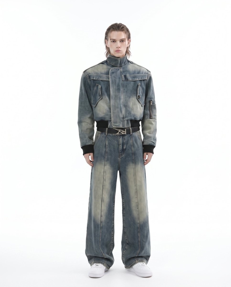 Washed Denim Jacket na3050