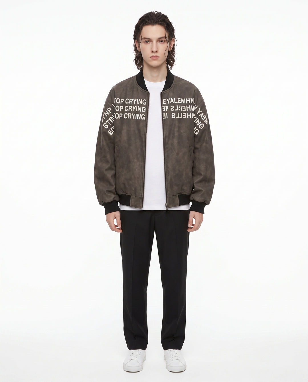 Graphic Bomber Jacket na3003