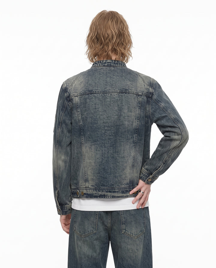 Washed Denim Jacket na3195