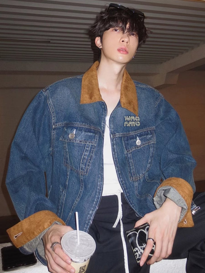 【JH HOMME】denim casual jacket  na1555