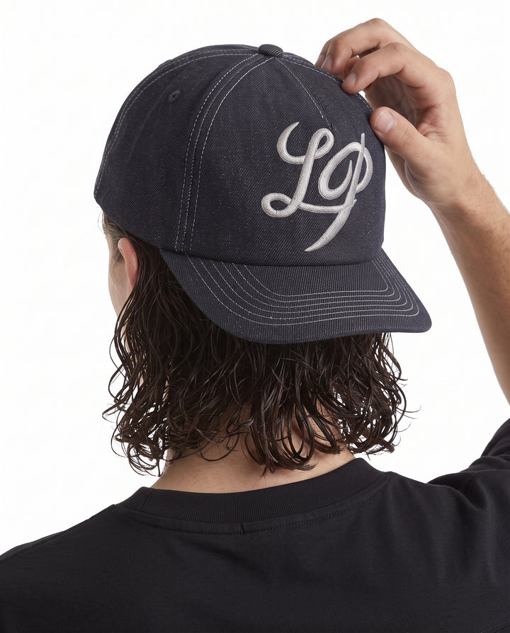 Embroidered Denim Cap na2919