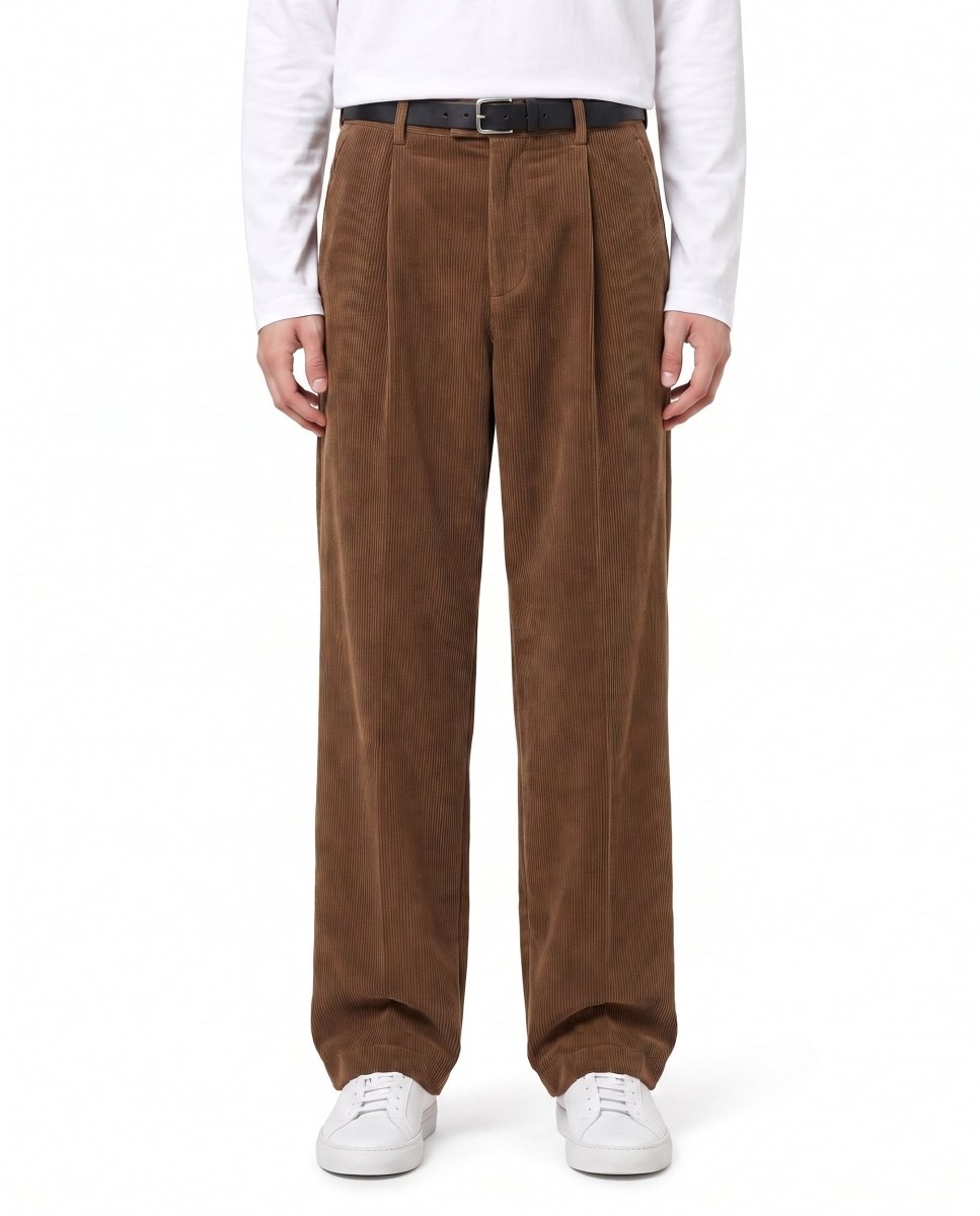 Corduroy Wide Pants na2986