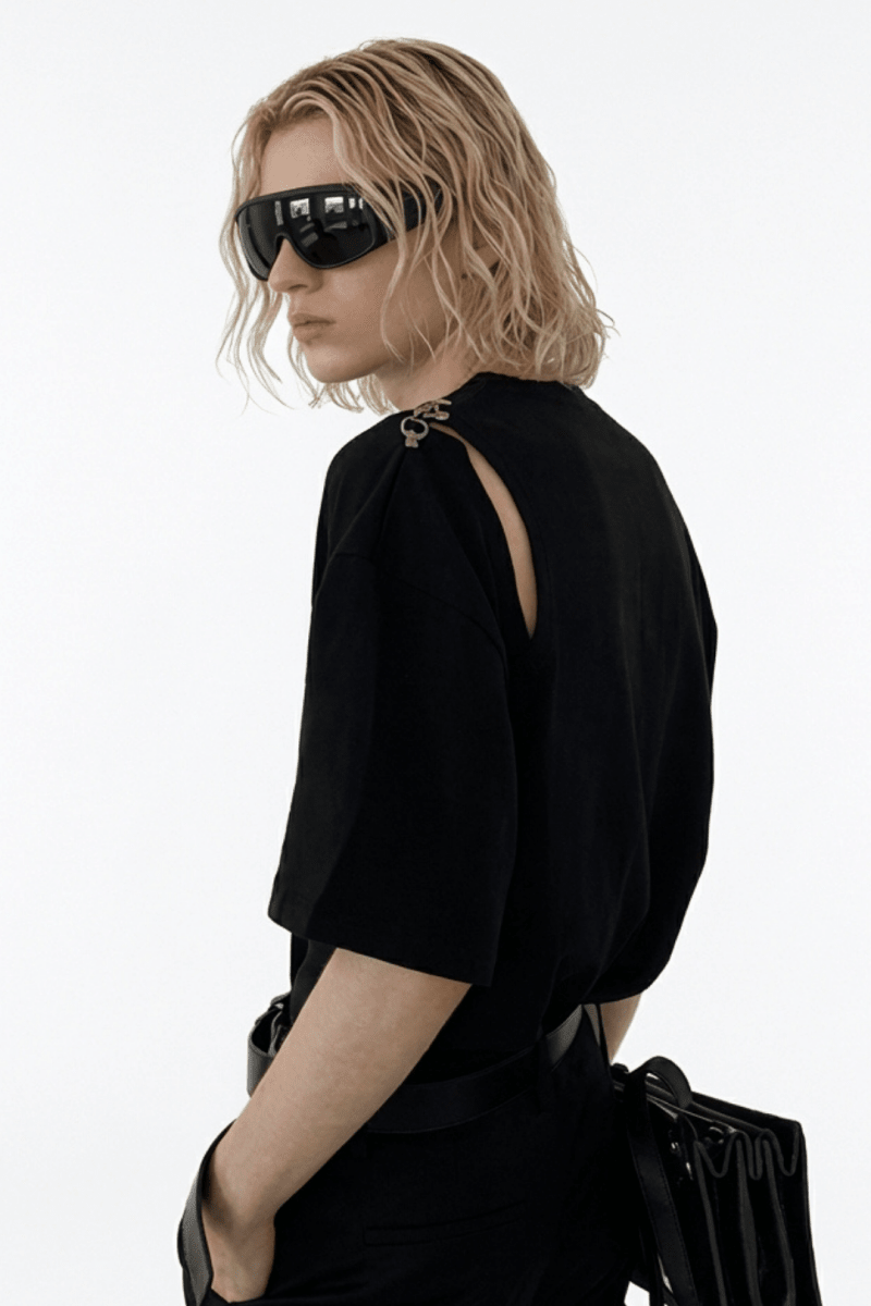 [AutumnWind] deconstructed design t-shirt na1233