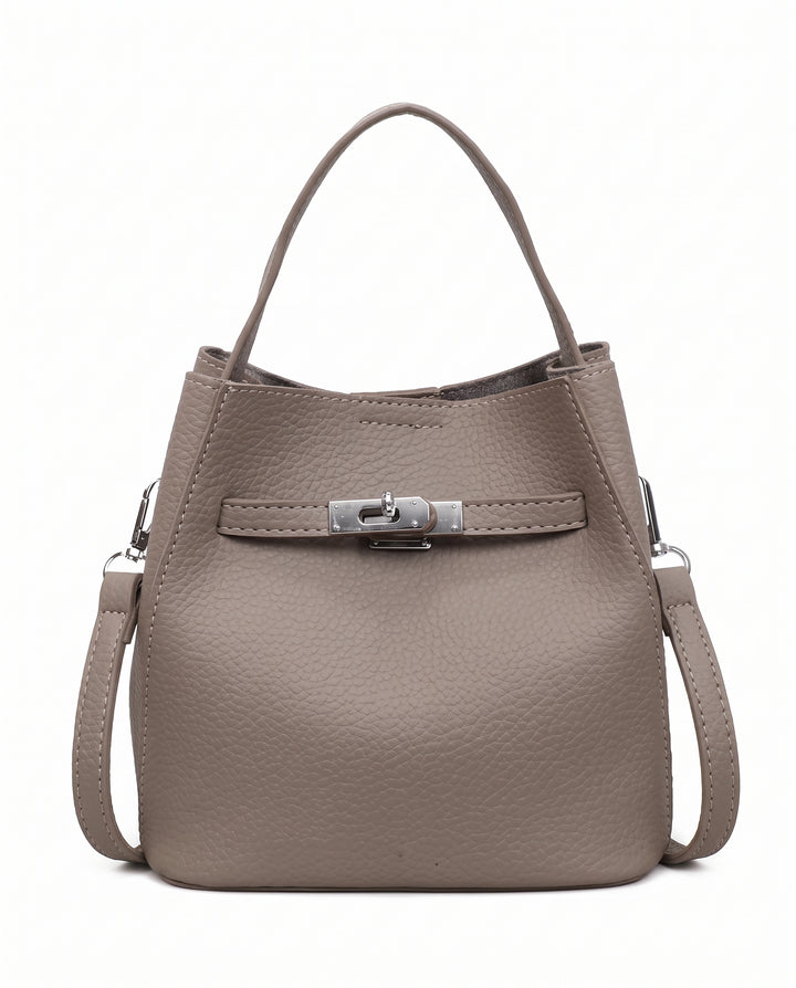Leather Bucket Bag na3207