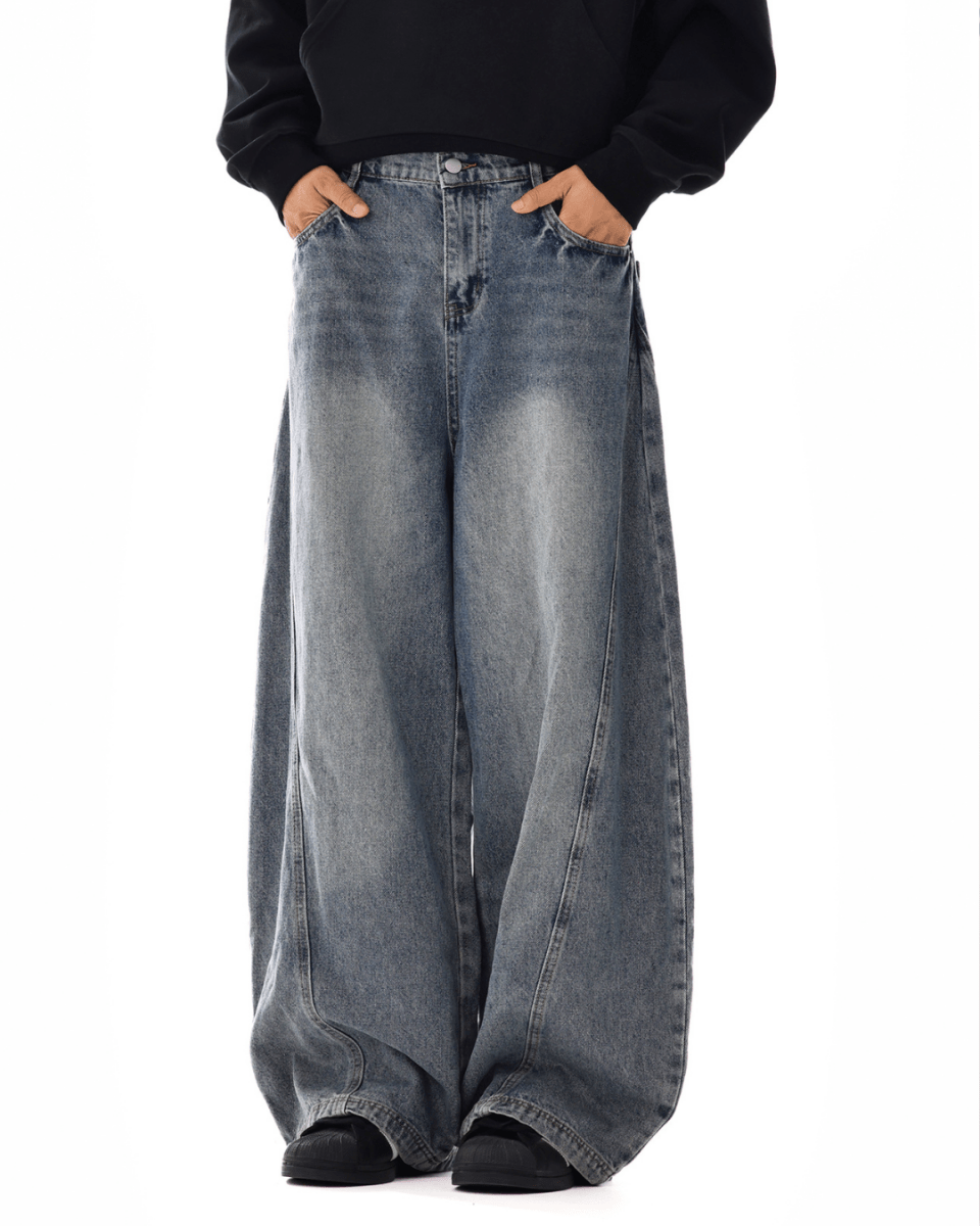 Oversize Street Volume Jeans  na2265