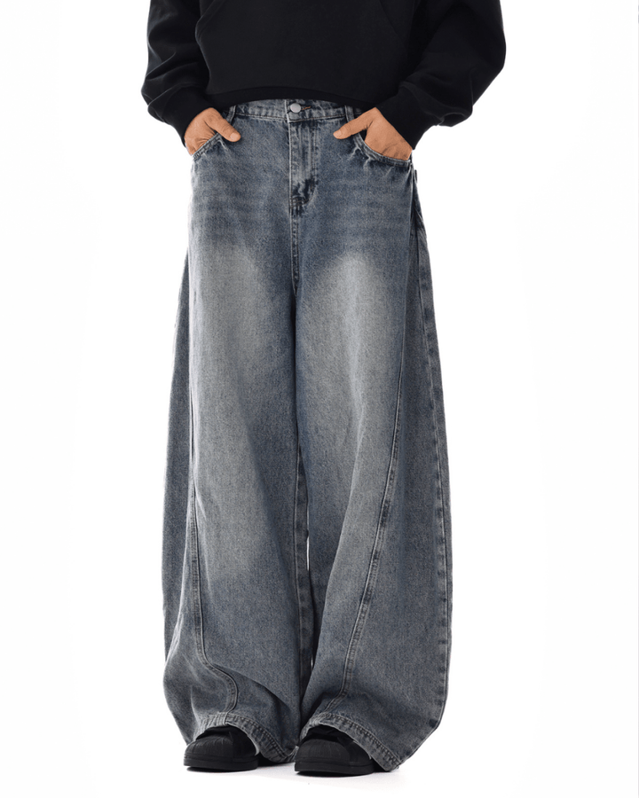 Oversize Street Volume Jeans  na2265