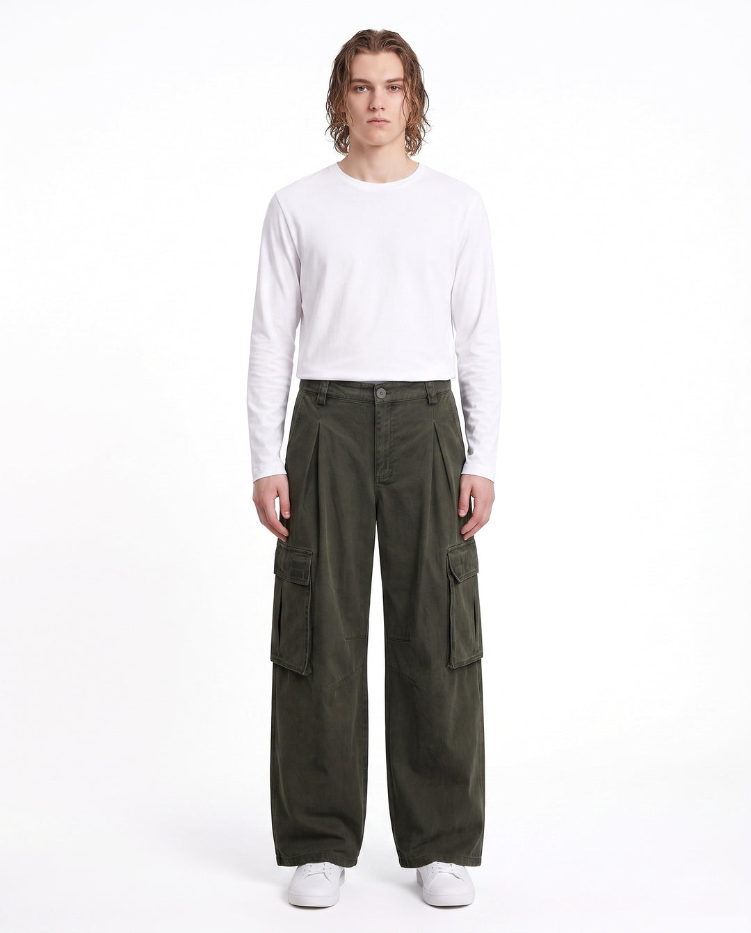Wide Cargo Pants na2999