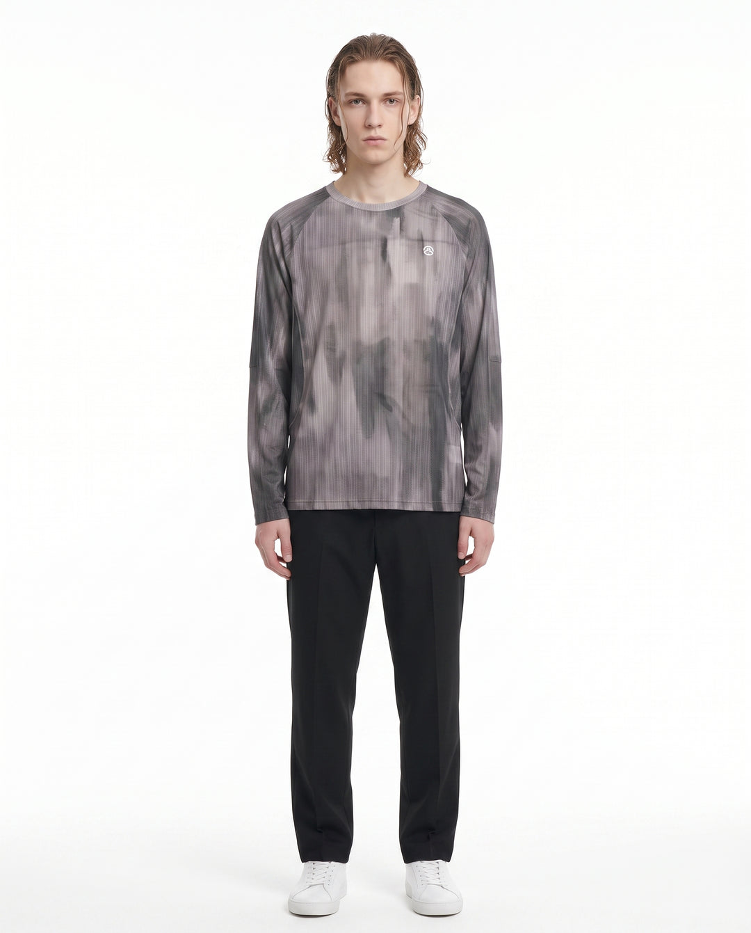 Printed Long-Sleeve Shirt NA3028