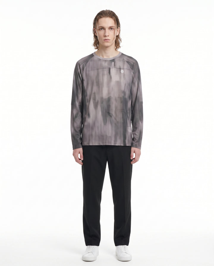 Printed Long-Sleeve Shirt NA3028