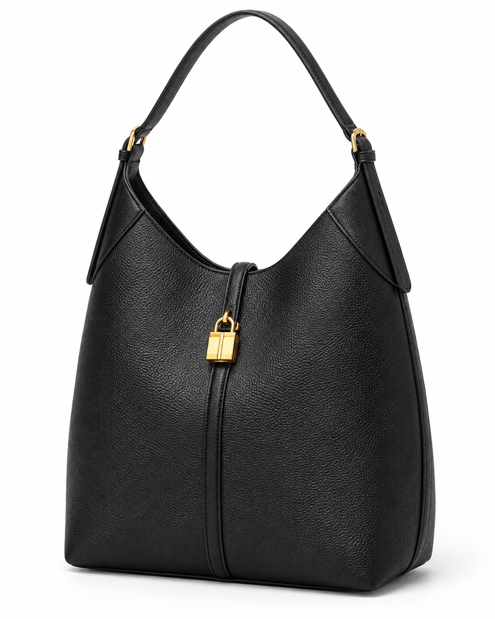 Leather Shoulder Bag na3256